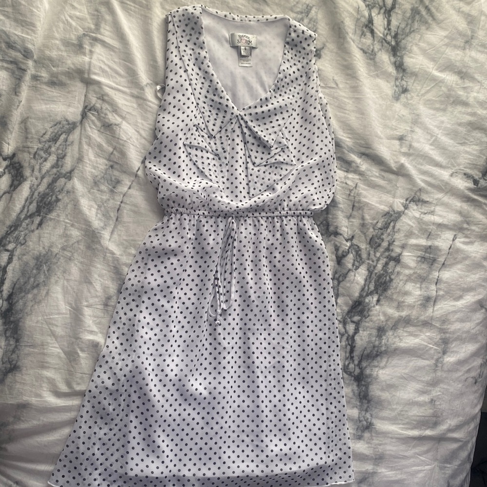 Small Sweet Storm Tween Polka Dot Dress